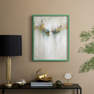 ReposePaintingonWrappedCanvas Framed Print - Solid Wood