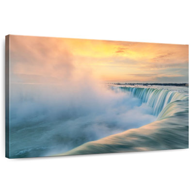 Alvord Niagara Falls Misty Sunrise