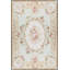 Hand-Knotted High-Quality Green and Beige Area Rug