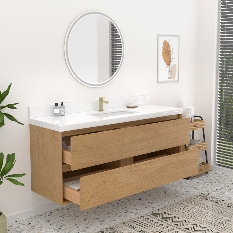 Ensemble de meuble-lavabo flottant avec lavabo 48 po Verwood, 48"