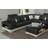 Lorana 152" Wide Genuine Leather Right Hand Facing Modular Corner Sectional-62233706
