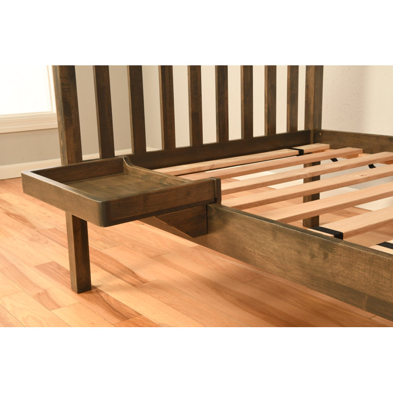 Aldwin Bunk Bed, Mattresses Not Included, Rustic Brown, Twin Over Twin