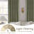 NICETOWN Linen Plaid Curtains Modern Window Panels Check Tartan Light Filtering Curtains for Living Room Bedroom, Rod Pocket Back Tab, 2 Panels-329966680-329966675