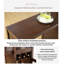 Extendable with Solid Wood and Glass Base Dining Table