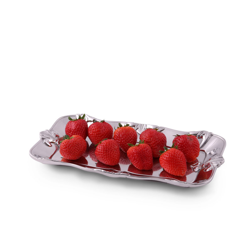 Fleur De Lis Metal Tray