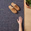 Tapis campagnard en jute et coton Colston-727461541