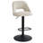 Bridgette 24"-32" Swivel 360° Upholstered Footrests Adjustable Height Bar Stool-1933994895