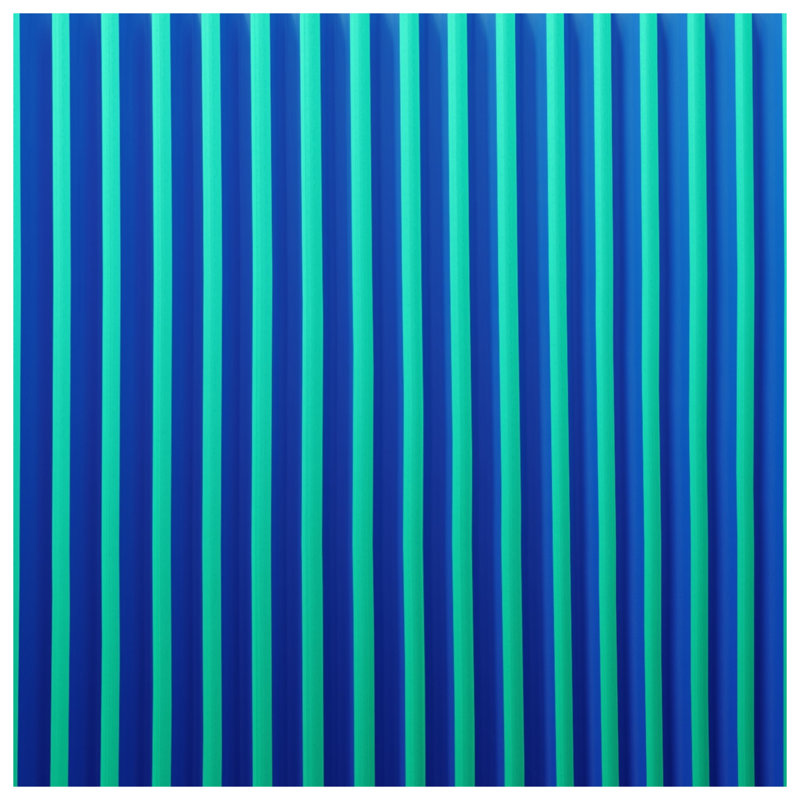 Blue Vertical Stripes Bedding Stripes Bedspread Pattern, Twin