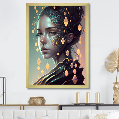 " Crystal Hexagon Woman III "