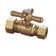 Quarter Turn Valves Bathroom Sink with Cross Handles