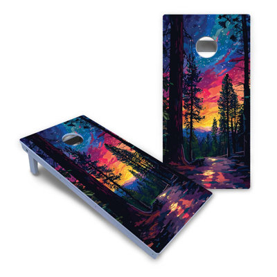 Sequoia National Park at Night All-Weather Composite Cornhole Set