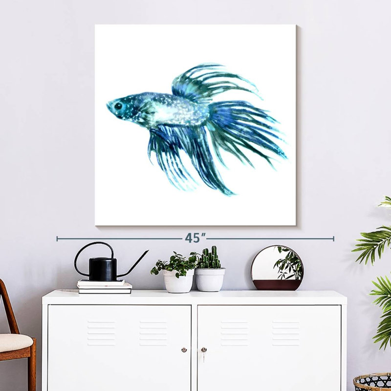 Crowle Fish IV, 33" H x 33" W