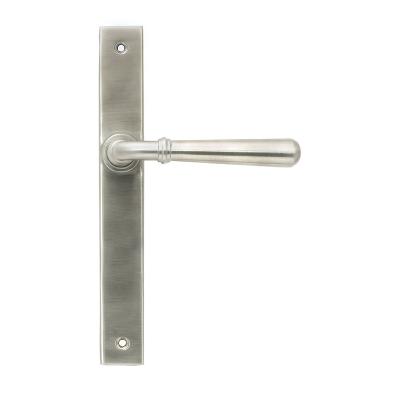 Newbury Multipoint Lock Door Handle, Polished Marine SS (316)