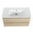 36" Wall-Mounted Bathroom Vanity With Ceramic Sink-768793773