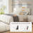 Upholstered Linen Headboard with Adjustable Height-1015513034-1015513046