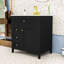 Meuble-lavabo élégant avec 3 tiroirs et construction durable-710881467