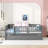 Kids Daybed Wood Bed with Two Drawers-89519851-89519855