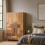 Armoire autoportante avec bandes de bordure