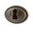 Faux Keyhole 1-5/16" Length Antique Brass-17057831