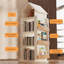 Bibliothèque rotative Beige