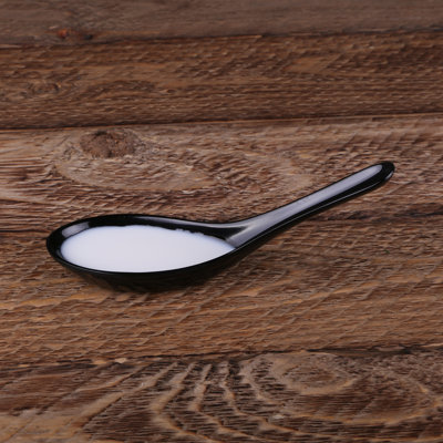 Karma Resin Wood Stainless Steel Asian Soup Spoon Flatware