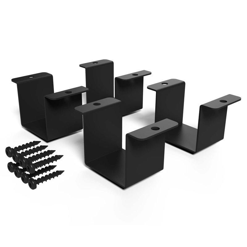 Pinces pour rail Inspire Railing, Sable noir