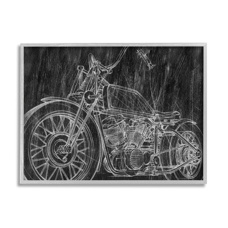 Croquis «Monotone» par Ethan Harper - impression, Estampe numérique Farmhouse, H 16 po x l 20 po