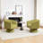 Chynna Velvet Swivel Barrel Chair-686696750
