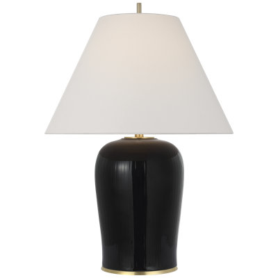 Thomas O'Brien Opera 30" Table Lamp with Linen Shade