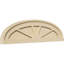 Fronton en uréthane Elliptical Signature, brun clair apprêté-103230203-113222579-113054388