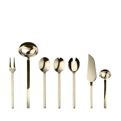 Ensemble de 7 pièces en acier inoxydable glacé Stile by Pininfarina