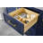 Malbon 60 " W Freestanding Standard 1 Single Double Vanity Bathroom Vanity With Carrara Marble Top-1539006228