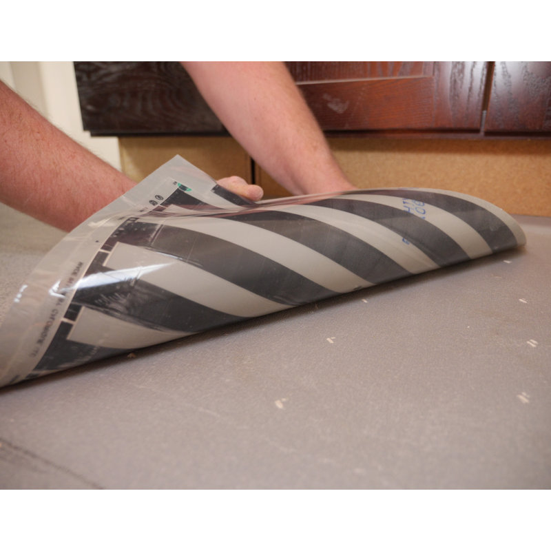 Tapis chauffant pour plancher 120V QuietWarmth Tile, L 10 pi x l 1,5 pi