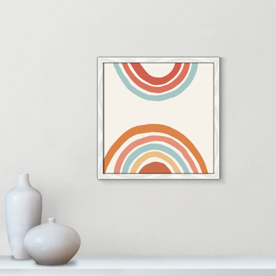 Rainbow Hills II - peinture encadrée
