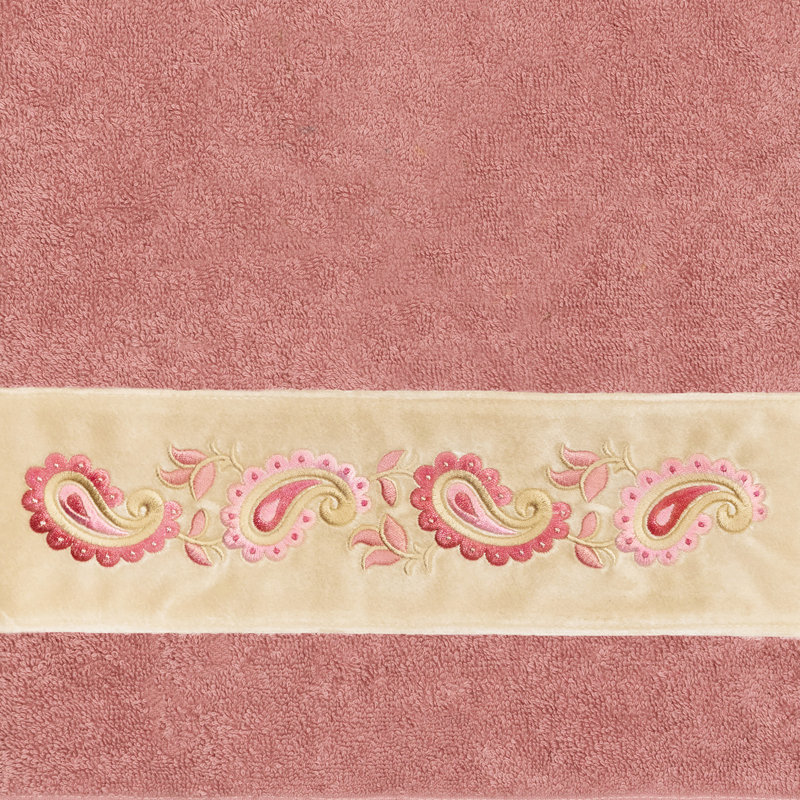 Midweight Bath Towel, Tea Rose