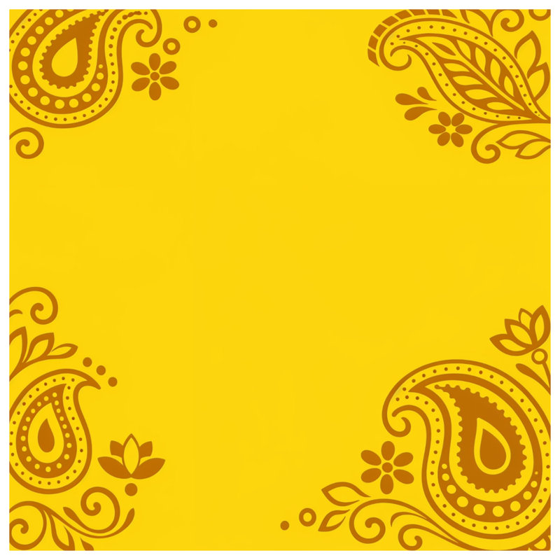 Édredon jaune à motif floral cachemire, King