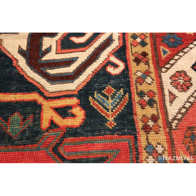 One-of-a-Kind Runner 3'5" X 11' Hand Knotted Area Rug