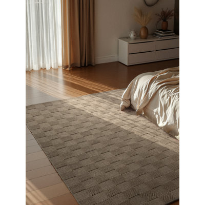 Villeroy & Boch Wool Rug Scala - Natural Living Room Rug with High-Low Texture for Living Room, Dining Room, Bedroom, and Hallway