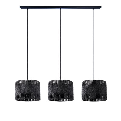 Proberta 3-light drum pendant lamp