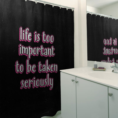 Shower Curtain with Liner Included