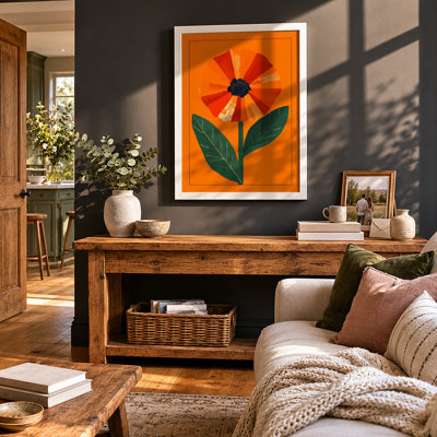 Modern Bloom Botanical - Framed Print