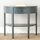 Evangelyne 33.9'' Solid Wood Console Table