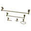 Ensemble de quincaillerie de salle de bain 5 pièces Kingston en laiton Kingston-73200160