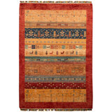 Wool Striped Area Rug