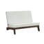 Asharna 111.3Cm Wide Outdoor Straight Loveseat with Cushions-1979336659-1979336656