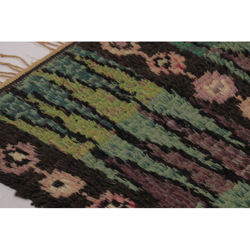 Vintage One-of-a-Kind 3'0X5'5 Hand Knotted Area Rug