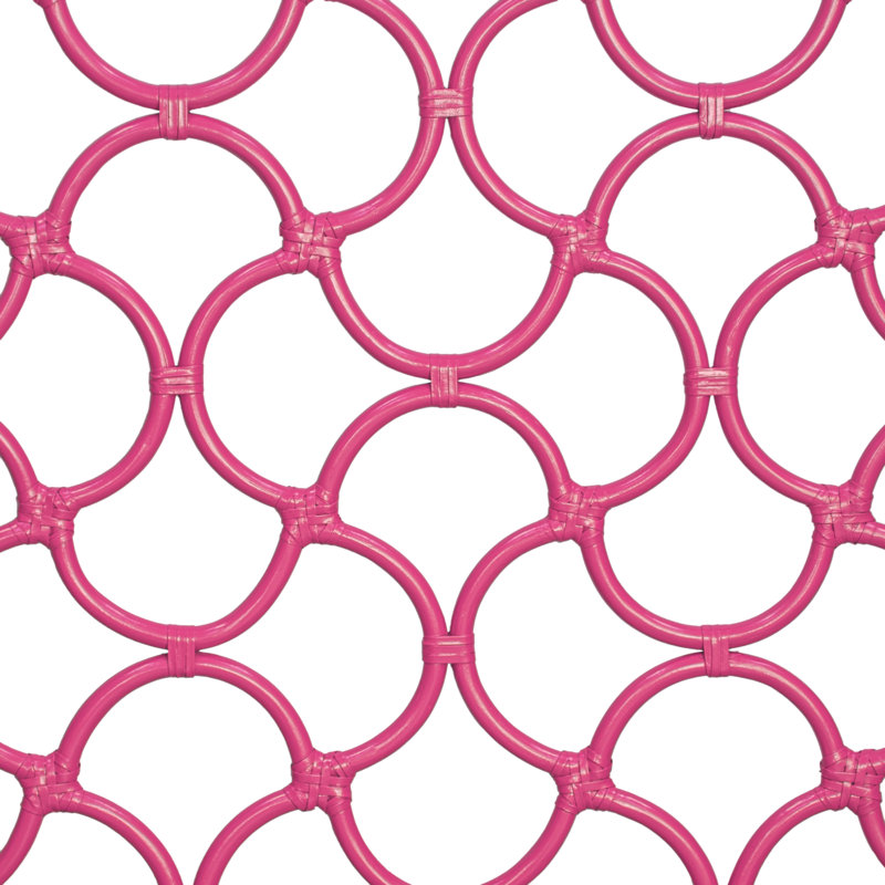 Mar Collection Headboard, Hot Pink, Queen
