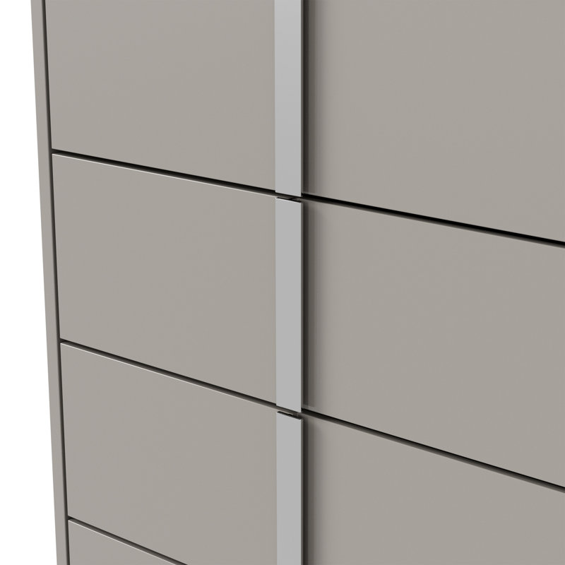 Duckworth 5-Drawer Chest, Taupe Gray