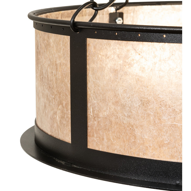 4 - Light Semi Flush Mount