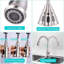 Robinet de cuisine rétractable à poignée simple avec accessoires